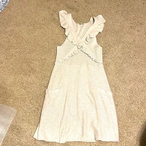 MOTH Beige Sweater Dress NWOT